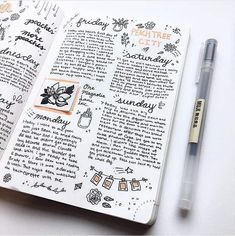 Messy Style, Kunstjournal Inspiration, Journal Aesthetic, Creative Journal, Bullet Journal Inspo