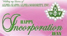 an image of happy shorpnation day with the words in green and pink colors