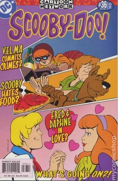 the cover to scooby - do comic book