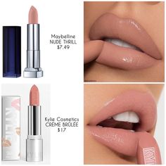 Make Up Diy, Makeup Tip, Lip Gloss Colors, Makijaż Smokey Eye, Drugstore Makeup, Lipstick Makeup, Kylie Cosmetics, Lipstick Colors