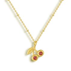 Add a cherry on top of any outfit with our Cherry On Top Necklace! This cute accessory features a delicate satellite chain and a charming cherry stone pendant. Perfect for adding a touch of sweetness to your look. Cherry On Top, Stone Pendant, Stone Pendants, Gold Necklace, Cherry, Chain, Stone, Pendant, Silver