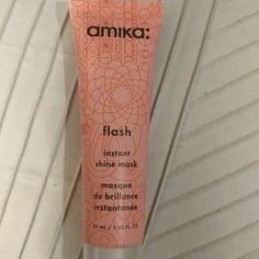 Nwt Amika "Flash" Instant Shine Mask (Hair) Hair Color White, Amika Hair, Overnight Hair Mask, Amika Hair Products, Hair Repair Treatments, Mask Hair, Overnight Hairstyles, Hair Repair Mask, Detangler Spray