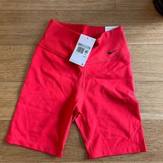 Brand New Nike Biker Shorts, Color Red Sporty Red Biker Shorts With Built-in Shorts, Sporty Red Biker Shorts For Gym, Red Gym Shorts With Built-in Shorts, Red Stretch Gym Shorts, Red Stretch Sporty Shorts, Red Biker Shorts With Built-in Shorts, Stretch Red Biker Shorts For Gym, Red Stretch Biker Shorts For Gym, Red Stretch Biker Shorts For Sports