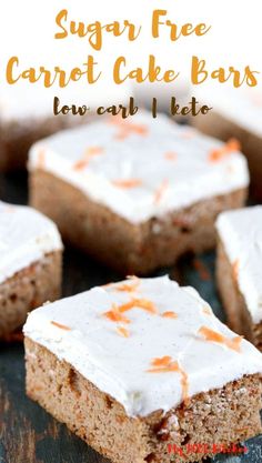 gluten free carrot cake with white frosting