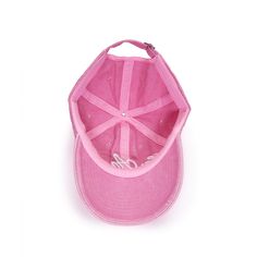 Material: Cotton Size: adjustable, suitable for most head sizes. Head circumference: about 56-58 cm / 22 inches -24 inches Casual Pink Hats With Adjustable Fit, Pink Baseball Cap For Summer Sports, Pink Curved Visor Hat For Summer, Pink Summer Sports Baseball Cap, Trendy Pink Dad Hat With Curved Visor, Pink Baseball Cap Style Dad Hat For Summer, Pink Snapback Dad Hat For Summer, Pink Cotton Baseball Cap For Summer, Trendy Pink Trucker Hat With Curved Visor