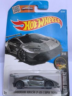 a hot wheels car is shown in the packaging for it's new model,