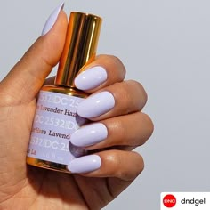 Dnd Gel Nail Polish, Dnd Nail Polish, Dream Spa, Opi Nail Polish Colors, Nail Therapy, Cute Nail Colors, Gel Nail Polish Colors, Dnd Gel Polish, Lavender Haze