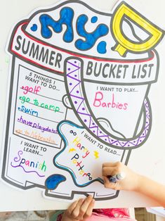 13 Summer Themed Camp Crafts & Activities | Fun365 School Age Summer Crafts, First Day Of Camp Activities, All About Me Summer Camp Activities, Summer Bucket List Craft For Kids, Summer Camp Welcome Week Activities, Kick Off To Summer Crafts, Older Kids Summer Activities, Summer Camp Activity Ideas For Preschool, Steam Summer Camp Ideas