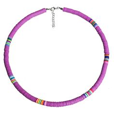 PRICES MAY VARY. Material: Alloy, the disc shape heishi record beads are made of polymer clay. Size: 45cm + extension chain 5cm /17.7in + extension chain 1.97in (adjustable necklace), African vinyl disc beads width 6mm Occasion: This surfer choker is lightweight and waterproof, and the color will not change. This colorful cute bohemian short necklace is perfect for sunny spring and summer, and is worn at the beach / pool / vacation, make you unique in the crowd. Perfect Gift: Best friendship gif Summer Beach Jewelry, Casual Beach Wear, Bracelet Viking, Surfer Necklace, Boho Choker, Polymer Clay Necklace, Beaded Collar, Clay Necklace, Summer Necklace