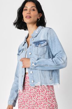 Plaid Overcoat, Distressed Jacket, Lulu Fashion, Retro Clothing, Distressed Denim Jacket, Retro Outfits, Distressed Denim, Outerwear Jackets, Good Vibes