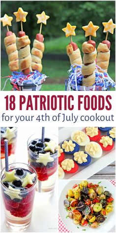 patriotic foods for your 4th of july cookout