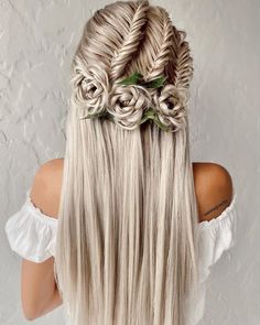 French Braids, Beautiful Braided Hair, Ombré Hair, Hot Hair Styles, Hairdo For Long Hair, Hairstyles Braids, Stylish Hair, Hair Designs