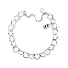 Connected Hearts Charm Bracelet - James Avery Fishers Of Men Bracelet, James Avery Charm, James Avery Charm Bracelet, James Avery Bracelet, Charm Bracelets For Girls, James Avery Charms, Connected Hearts, Classic Bangles, James Avery Jewelry