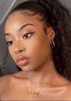 Soft Make-up, Soft Makeup Looks, Makeup For Black Skin, Brown Skin Makeup, Valentines Makeup, Black Women Makeup, Wedding Makeup Looks