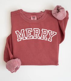 Embrace the holiday spirit with our Merry Sweatshirt! Perfect for festive gatherings, this cozy Christmas crewneck sweater wraps you in warmth and joy. **Key Features - Made from soft, breathable fabric for all-day comfort - Available in various sizes to fit every body - Customizable options for a personal touch - Eco-friendly materials ensure you celebrate sustainably Whether you're snuggling by the fire or out holiday shopping, this Merry Christmas Sweatshirt adds that extra sparkle to your st Sweater Wraps, Merry Sweatshirt, Christmas Crewneck, Holiday Essentials, Sweatshirt For Women, Joe Fresh, Sweatshirt Christmas, Holiday Sweater, Holiday Shopping