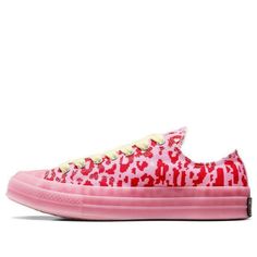 Converse Chuck Taylor All Star 70 Ox 'Golf Le Fleur Digital Leopard Pink' A08165C Pink Jaguar, Converse Golf Le Fleur, She Wolf, Converse Chuck Taylor All Star, Chuck Taylor All Star, Converse Chuck, Chuck Taylor, Ox, Cute Shoes