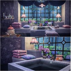 there are two pictures of the same room