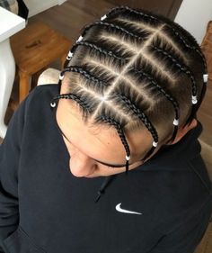 Braided Hairstyles For Men Short Hair, Plats Braids For Men Short Hair, Guy Braids, Fresh Braids, Plats Hairstyles, Edges Laid, Colorful Braids, Man Haircuts