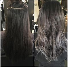 Brown Balayage On Black Hair, Blonde Balayage On Black Hair, Trendy Brunette Hair, Brown Balayage Highlights, Hair Colors For Summer, Blonde Balayage Ideas, Balayage On Black Hair, Lighter Brown Hair