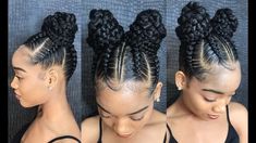 Latest Hairdo, Braids With Bangs, Feed In Braids Ponytail, Latest Braided Hairstyles, Feed In Braids, Edge Control, Feed In Braid, Girl Braids