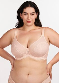 HSIA Blossom Unlined Lace Bra Allows you to feel light while maintaining excellent breathability and great support. HSIA Ultra-soft Lace Material Made of high-quality Soft+ lace fabric, light, breathable and super soft. You often even forget it's there. Like spring blooming flowers It's like walking in a world full of floral fragrance. Spring Blooming Flowers, Measure Bra Size, Dusty Peach, Minimizer Bra, Personal Image, Minimiser Bra, Unlined Bra, Big Bust, Lace Material