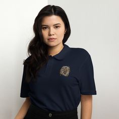 Classic and made to last, this Unisex Pique Polo Shirt is for all occasions. It's crafted from a durable cotton pique fabric. The relaxed and flattering fit is designed to complement any body type. With a classic cut and crisp collar, it can be dressed up or down for sporty, casual, or more formal styles.  * 100% ring-spun cotton * Fabric weight: 5.2 oz/yd² (176 g/m²) * Semi-fitted * Side-seamed construction * Placket with dyed-to-match buttons * The fabric is OEKO-TEX Standard 100 certified Thi Style Sportif, Pique Polo Shirt, Formal Style, Lion, Fabric Weights, Polo Shirt, Cotton Fabric, Favorite Outfit, Tee Shirts