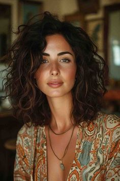 These Are The Best Haircuts of 2024 Curly Wavy Haircuts Medium, Midlength Haircuts With Layers, Haircuts For Thick Hair Short, Bob With Glasses, Caramel Curls, Layered Haircuts For Thick Hair, Curly Lob Haircut, Gigi Hair, French Braid Hairstyle