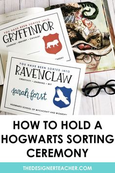 how to hold a hogwarts sorting ceremony