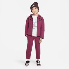 nike-kids-sportswear-tech-fleece-tracksuit-86h052-p9e Nike Tech Fleece Tracksuit, Hoodie And Pants Set, Nike Sportswear Tech Fleece, Kids Sportswear, Hoodie And Pants, Nike Tech Fleece, Nike Tech, Tech Fleece, Nike Kids