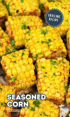 grilled corn on the cob with herbs and seasoning recipe for grilling