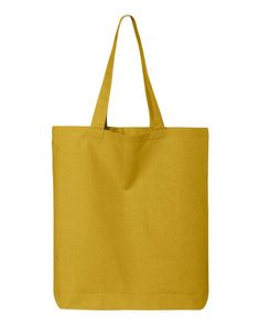 12L Economical Tote - YELLOW - ONE SIZE | Q-Tees 12L Economical Tote Bag in Yellow Casual Yellow Canvas Bag, Gold Canvas Bag For Everyday Use, Mustard Casual Bags For Daily Use, Casual Mustard Bag For Daily Use, Casual Mustard Rectangular Bag, Casual Mustard Everyday Bag, Mustard Rectangular Bag For Daily Use, Mustard Rectangular Shopping Bag, Everyday Mustard Rectangular Bag