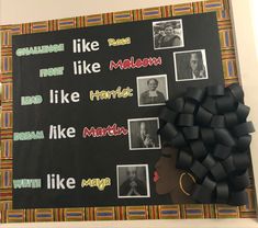 Juneteenth Bulletin Board Ideas, Res Life Bulletin Boards, Elementary School Bulletin Boards, History Bulletin Boards, College Bulletin Boards, February Classroom, Interactive Bulletin Board, School Age Activities, Library Bulletin Boards