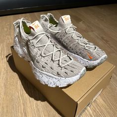 Worn Maybe 3 Times Still In Almost New Condition Original Box Included Nike Space Hippie, Shoes Nike, White Silver, Men's Nike, Nike Men, Nike Shoes, Original Box, Men's Shoes, Color White