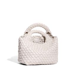 Free U.S. shipping. Style:  , color:White, suite for season：Spring, Summer, Autumn ，, Material Genuine Leather, White Woven Leather Basket Bag Chain Bags With Inner Pouch Leather Basket, Leather Handbags Women, Handbags Women, Bag Chain, Mini Tote Bag, Leather Weaving, Basket Bag, Mini Tote, Shoulder Handbag