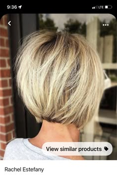 Layered Bob Haircuts, Layered Bob Hairstyles, Latest Short Hairstyles, Short Bob Haircuts, Short Blonde, Short Blonde Hair, Haircuts With Bangs, Short Bob Hairstyles