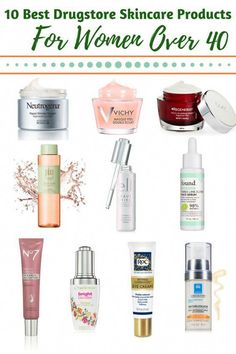 Women always ask me if drugstore skincare products really work as well as the expensive ones & I say YES! Here are 10 FAB budget friendly products that WORK Best Drugstore Skincare Products, Skin Care Routine For 20s, Retinol Eye Cream, Wrinkle Repair, Image Skincare, The Cream, Face Scrub, Skin Care Products