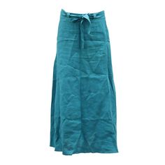 Look Extra Stylish With This Skirt By Simon Miller. It Is Made With Linen. It Features A Waist Band With A Tie That Can Be Tied Into A Ribbon On The Waist. This Is The Perfect Skirt To Wear During Warmer Months. Simon Miller Midi Skirt In Teal Linen Condition: Very Good Sign Of Wear: Slight Wear Through Out Material: Linen Size: S/1 Sku: 126932 Simon Miller, Linen Color, Linen Skirt, Cargo Shorts, Midi Skirt, Womens Skirt, Ribbon, Band, Skirt