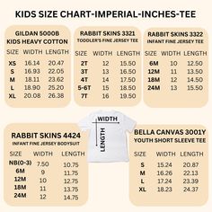 Hi  there, this is a digital product with one photo with 5 different size charts all in one so that you don't have to buy and download each size chart because it's all done for you. These are all kid's t-shirts or short sleeve size charts. It will save you time and money. They are the exact sizing for each clothing.  You can use it in your business to showcase and grow your product. Please note that this is a downloadable product which means no physical product will be sent to you.   INSTANT DOW Chart For Kids, Size Chart For Kids, Charts For Kids, Be A Better Person, Size Charts, First Photo, Save Yourself, Bella Canvas, Kids Tshirts