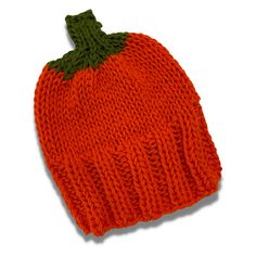 A bright orange pumpkin knit hat with a green stem is perfect for the entire Fall season. Your little one will look adorable this Halloween season - or any time of year. This pumpkin beanie is soft, comfortable, and made from 100% acrylic yarn. Its unisex style will fit a head circumference of 20-21 inches. This cute children's hat can be machine washed or hand-washed in cold water and laid flat to dry. Check out all our Pumpkin Hats: https://www.etsy.com/shop/theruthlesscrafter/?etsrc=sdt§ion_i Playful Fall Hat One Size Fits Most, Cute Knitted Fall Beanie, Cute Beanie For Fall, One Size, Cute One Size Beanie For Fall, Cute One-size Beanie For Fall, Orange Knitted Beanie Hat, Casual Knitted Halloween Hat, Orange Yarn Winter Hat, Orange Knitted Hat One Size