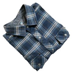 Kuhl Men's Western Pearl Snap Long Sleeve Shirt Size Men's Small Please See Photos For Measurements And Measure One Of Your Own Garments To Ensure Proper Fit New Without Tags Casual Blue Flannel Shirt For Outdoor, Western Pearl Snap, Blue Plaid, Casual Shirts For Men, Mens Fitness, Casual Button Down Shirts, Long Sleeve Shirt, New Color, Sleeve Shirt