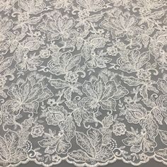 "Beaded Embroidery Lace Fabric . It's perfect for weddings, bridal parties, and any events. Shop our large inventory of bridal fabrics. ☆PRODUCT DESCRIPTION : The fabric width is approximately 51\" (130 cm) Wide. Length: 1 Yard, If you buy more than 1 yard, I will send you a whole piece of fabric uncut. Color: Off-White, Off-White Beads, Transparent Sequin Material: Polyester,Off-White Beads, Transparent Sequin. 8027 ☆ PURCHASING INFORMATION: This fabric is sold by the yard and each Qty you ente Cream Floral Embroidered Fabric For Wedding, Cream Embroidered Lace For Ceremony, Ceremony Embroidered Cream Lace, Embroidered Lace Tulle Fabric For Wedding, Embroidered Lace Fabric For Mother Of The Bride, Elegant Embroidered Lace For Mother Of The Bride, Elegant Floral Embroidered Fabric For Wedding, Elegant Wedding Embroidered Fabric With Lace Trim, Cream Wedding Fabric With Intricate Embroidery