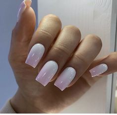 Blush Pink Nails, Concert Nails, Cow Nails, Wow Nails, Pink Ombre Nails, Blush Nails, Acrylic Nails Coffin Pink, Soft Nails