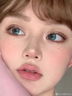 Natural Kawaii Makeup, Puppy Eyes Makeup, Soft Natural Makeup, Angel Makeup, 얼굴 드로잉, Kawaii Makeup