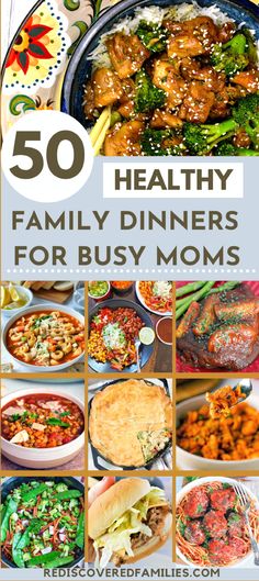 50 healthy family dinner ideas for busy moms