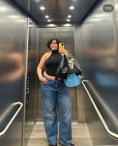 Alessia Golfetto, Plus Size Aliyah Core, Alessia Cara Outfits, Alessia Cara Style, Out Of Love Alessia Cara, Size Aesthetic, Plus Size Aesthetic Outfits, Fashion Corner, Photo Outfit