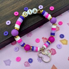 Minnie Purple Personalized Bracelet Birthday Favors Gifts Little Girl Name Bracelet Minnie Bead Charm Bracelet Minnie Custom Bracelet. - Etsy Unicorn Bracelet, Girls Bracelet, Unicorn Charm, Pink Minnie, Girl Name, Custom Bracelet, Bow Bracelet, Kids Bracelets, Personalized Bracelet