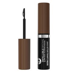 The L'Oreal Paris Infallible Brows Volumizing Eyebrow Mascara in 3.0 Brunette is your go-to solution for achieving fuller, natural-looking brows with ease. Formulated to blend seamlessly with your existing eyebrow hairs, this mascara features a lightweight, buildable formula that adds volume and definition. The precision brush ensures an effortless application, allowing you to sculpt and perfect your brows for a polished look that lasts all day. Fuller Eyebrows, Tinted Eyebrow Gel, Light Brunette, Brow Stylist, Loreal Paris Infallible, Eyebrow Mascara, Brow Mascara, Blue Eyeliner, Dark Brunette