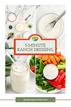 This homemade buttermilk ranch dressing is creamy, tangy, and made in just 5 minutes! It’s way better than store-bought and keeps for up to 2 weeks in the fridge. Pop over to my site for the recipe!