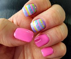 Easter Nails Cute Holiday Nails, Easter Egg Nails, Egg Nails, Spring Nail Color, Dot Nail Art Designs, Nails Dip Powder, Spring Nails 2023, Nails Dip