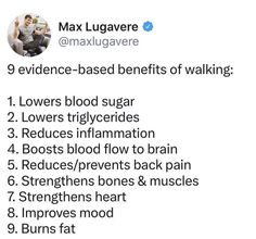 Max Lugavere, Lower Triglycerides, 10000 Steps, 10k Steps, Daily Steps, Steps Per Day, Inspirtional Quotes, Benefits Of Walking, Dream Symbols